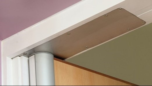 Dorma concealed closer with coverplate