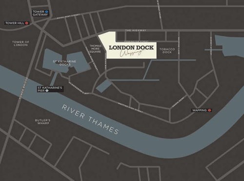 Map of E1 area