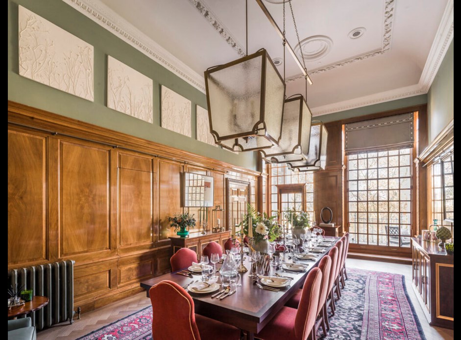 Dining room at residencies