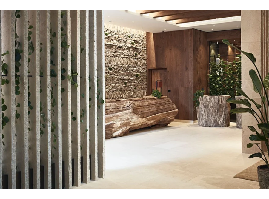 Natural room doorset